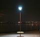 На пляже в Анапе установлен первый в России светодиодный солнечный фонарь